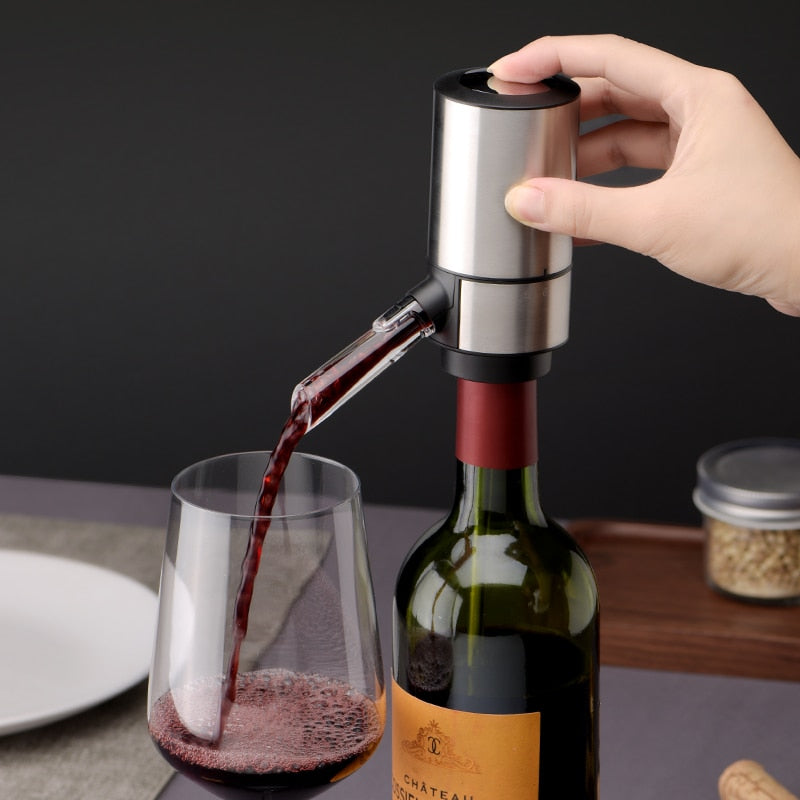 Aerador e Dispenser Automático de Vinho