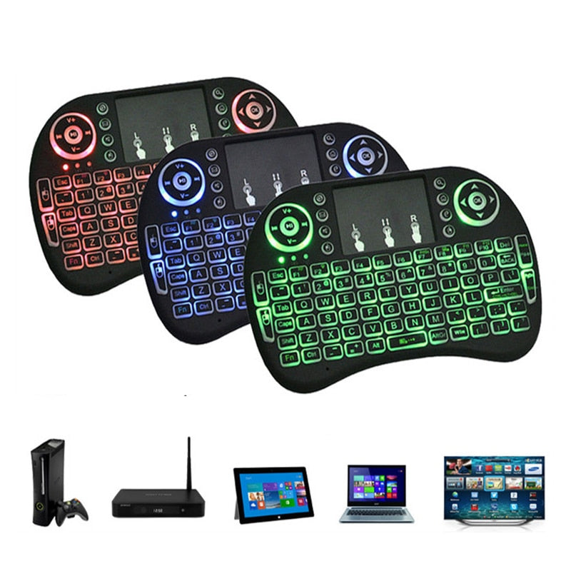 Mini teclado USB com Touchpad